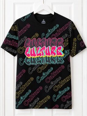 Culture Kids Black Graphic Tee